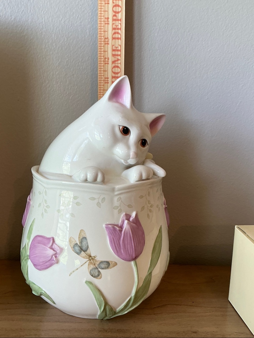 Cat Cookie Jar Box - Picture 4 of 5